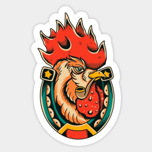 Rooster Sticker